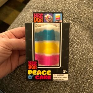 Peace O' Cake Kids Toy - White, Blue, Yellow, Pink